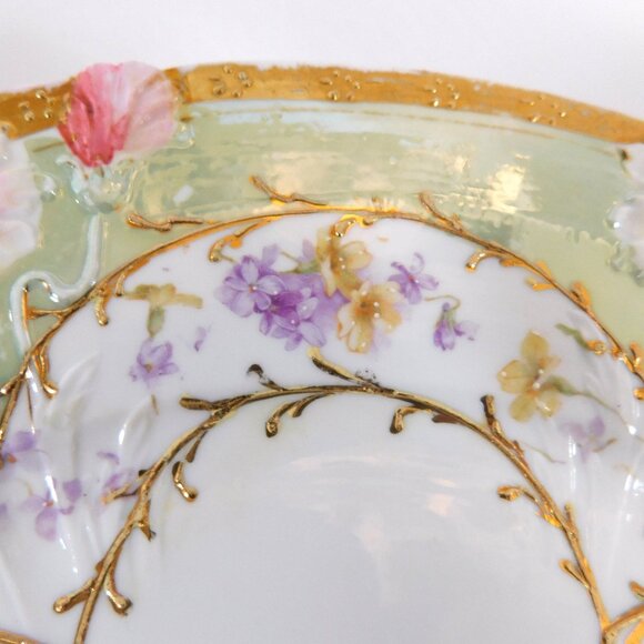 Unmarked Tray with Dimensional Flower Details # 25015 - Picture 4 of 8